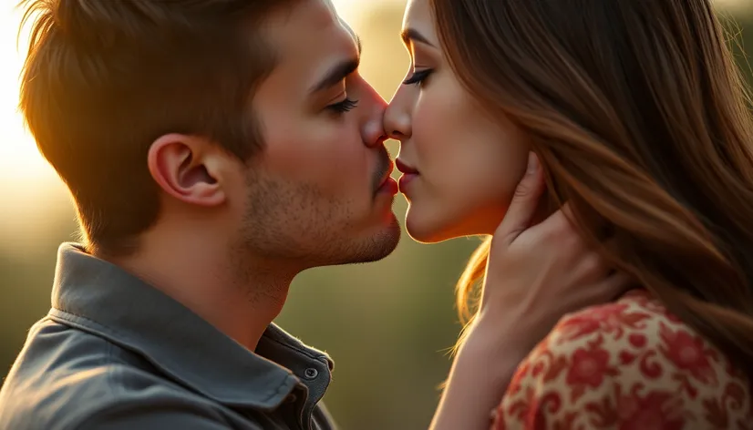 passionate kissing gif