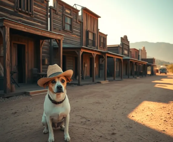 dog western hat