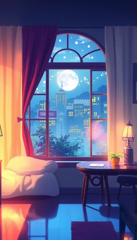 windowed room anime