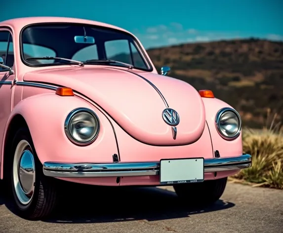 volkswagon light pink