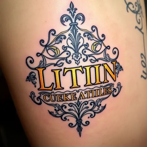 tattoo in latin words