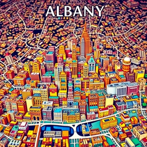 albany map