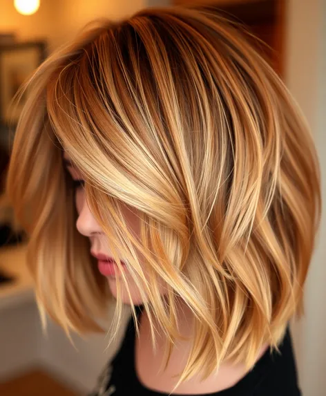 blonde highlights brown hair