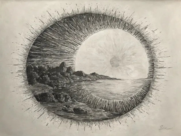 sun drawing