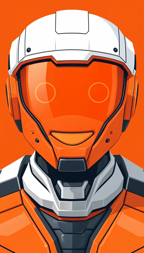 PS5 astro-type orange happy