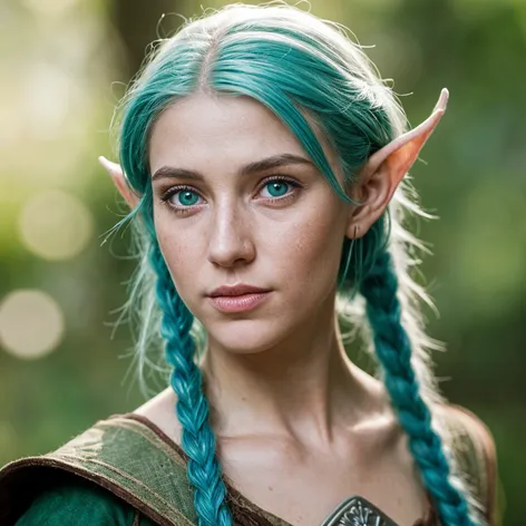 Eladrin elf, ranger, woman,