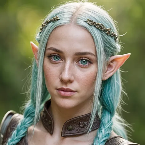 Eladrin elf, ranger, woman,