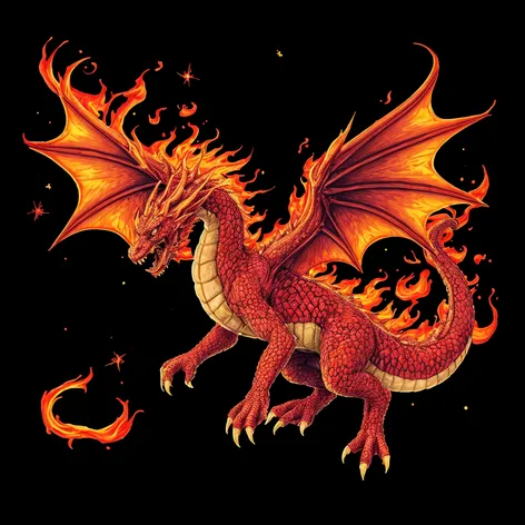 flame dragon