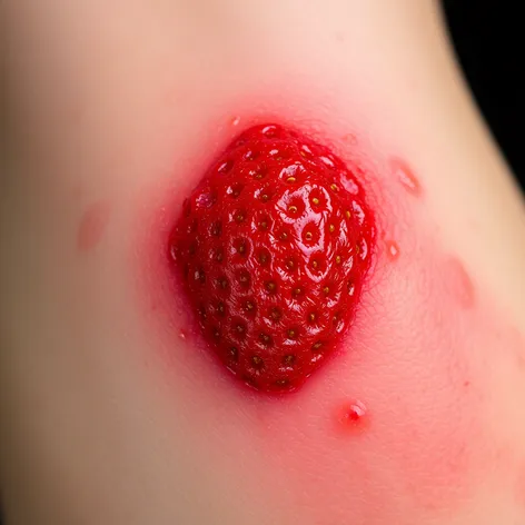 allergic reaction to strawberries