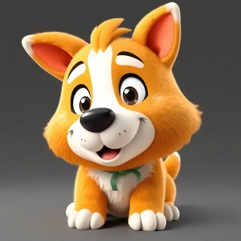 dog cartoon 3d