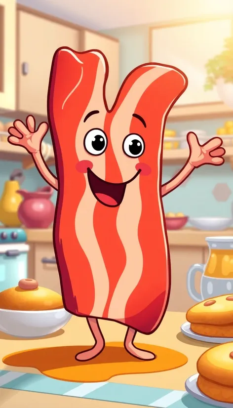 dancing bacon face