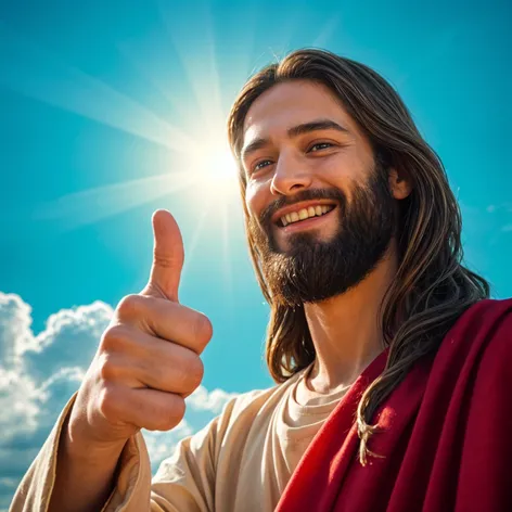 thumbs up jesus