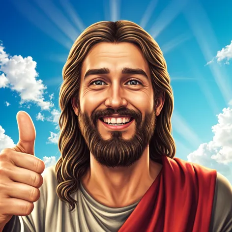 thumbs up jesus