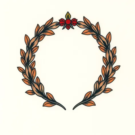 tattoo laurel wreath