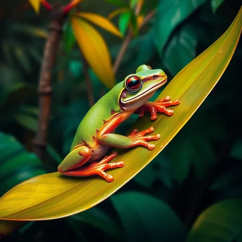 monkey tree frog