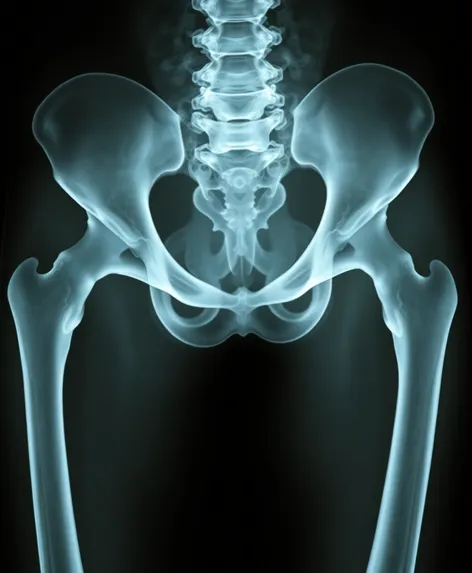 hip replacement xray