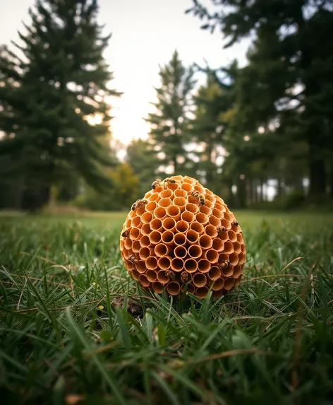 hornets nest in ground