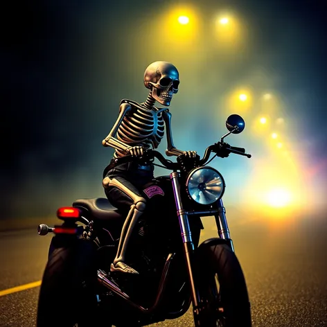 skeleton motorcycle