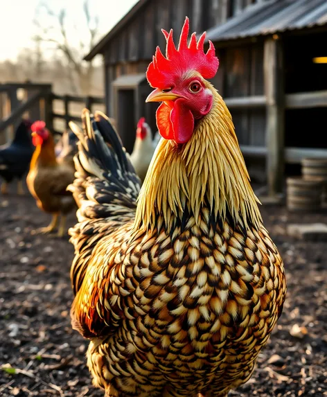 silver wyandotte chicken