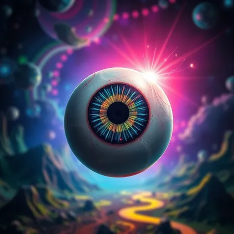 flying eyeball