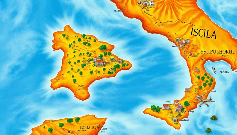 map of sicily