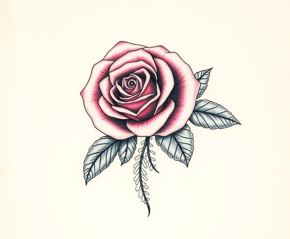 rose and lace tattoo