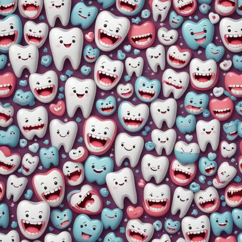 cartoon teeth