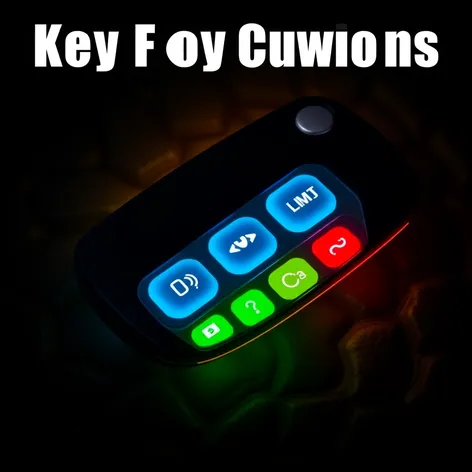 key fob button combos