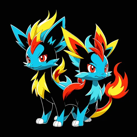 Fire and ice pokemon,