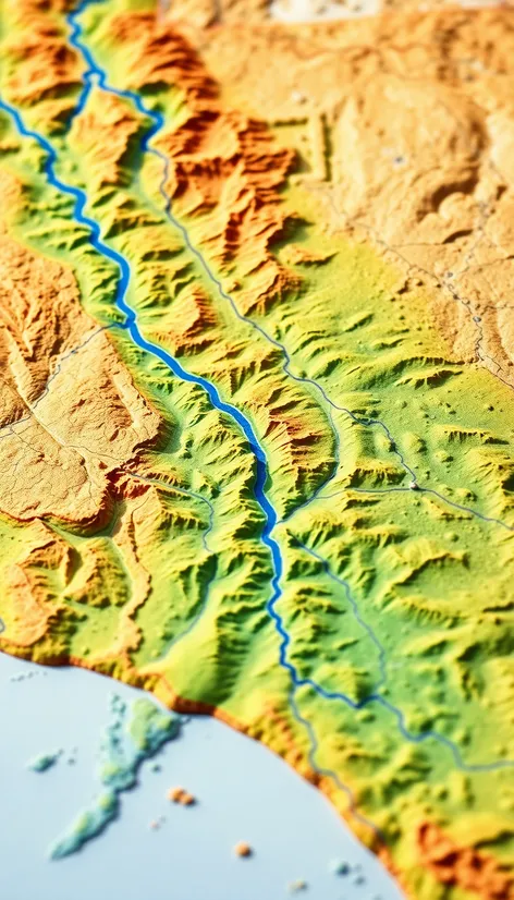 stanislaus river on map