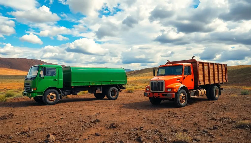 green trucks