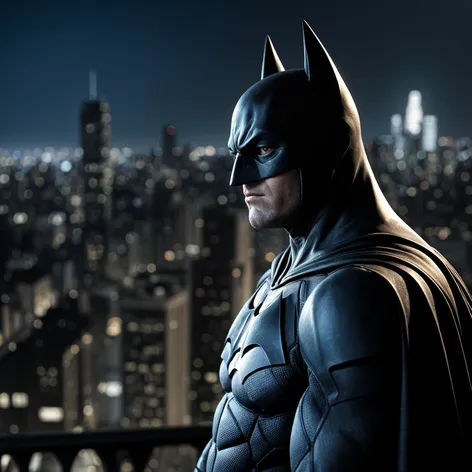 batman looking over gotham