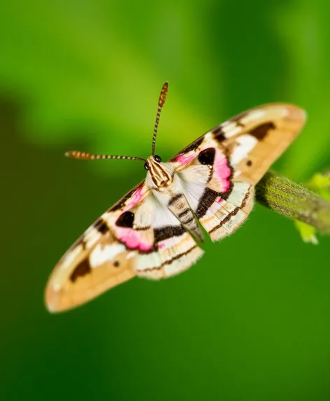 pink striped oakworm moth