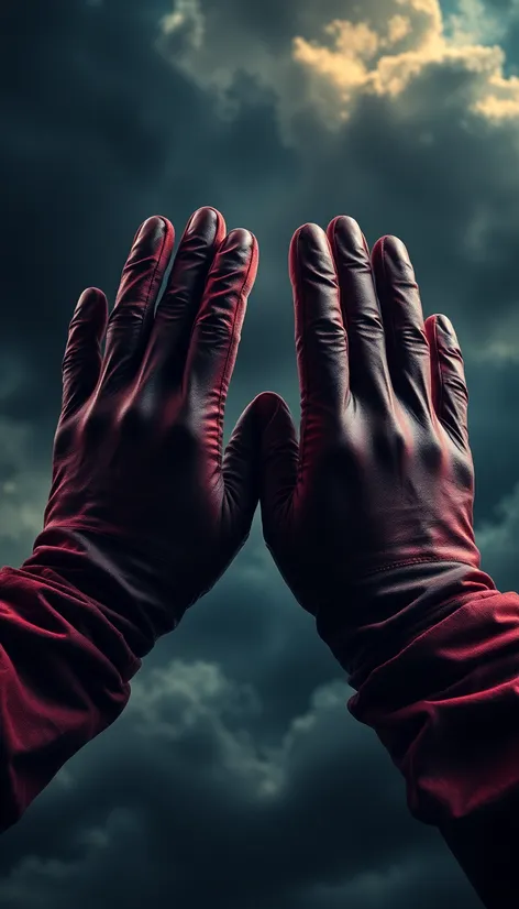 gloves of belligerent skies