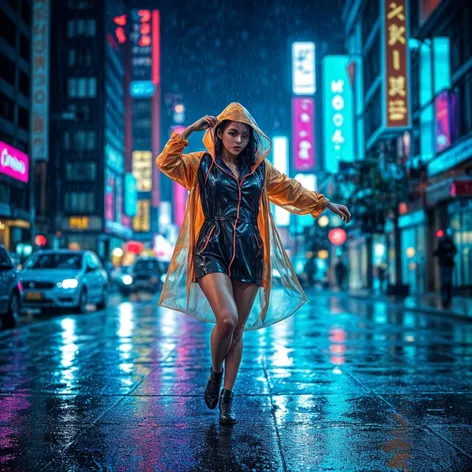 Dancing in the rain