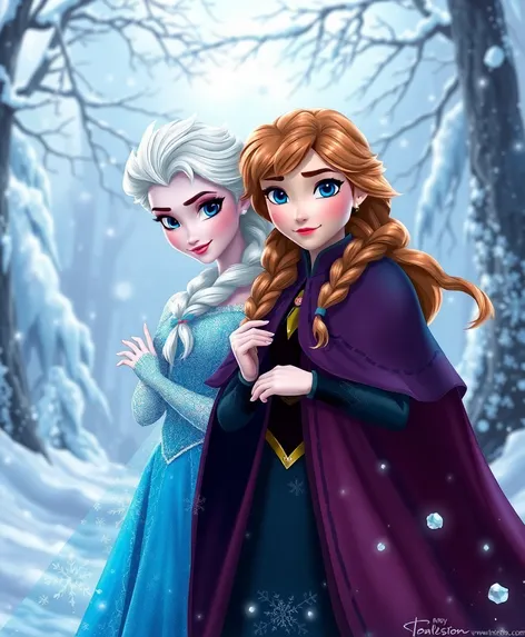 anna and elsa images