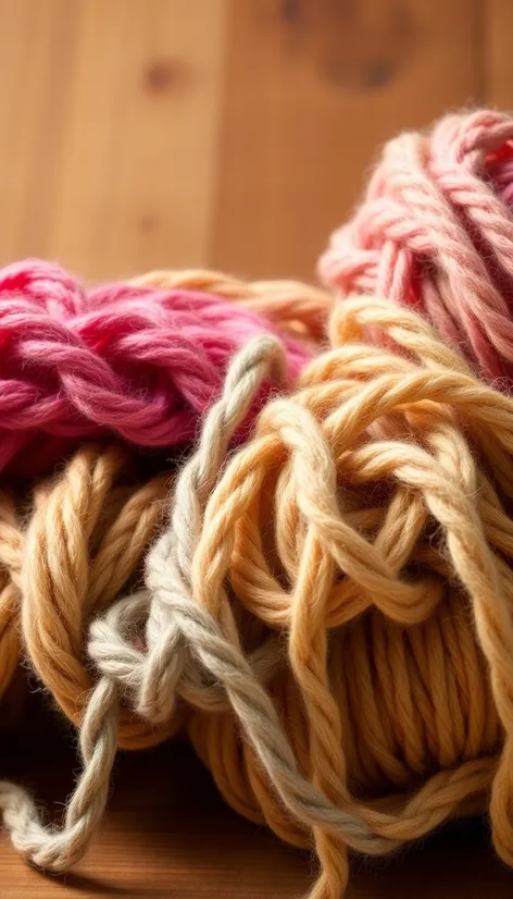 bunch of yarn