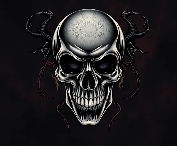 skull tattoo goth