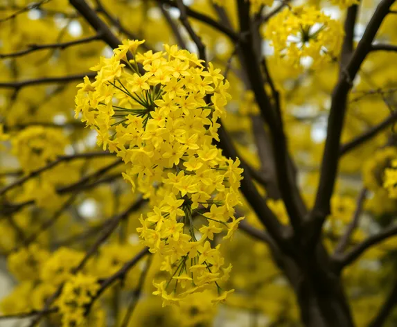 tree with yellow flowers