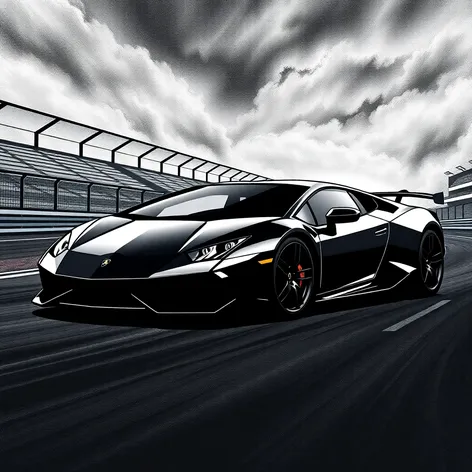 lamborghini black