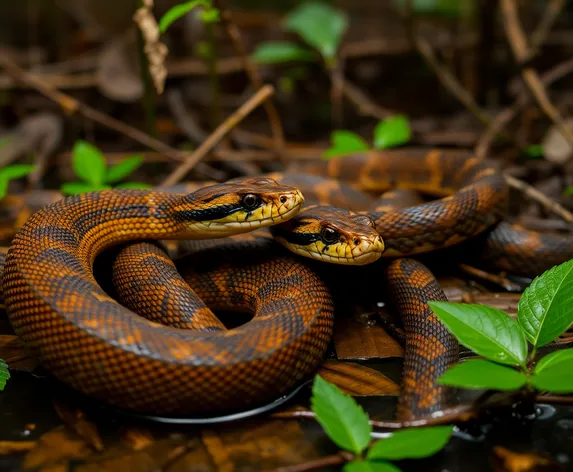 florida snakes brown black