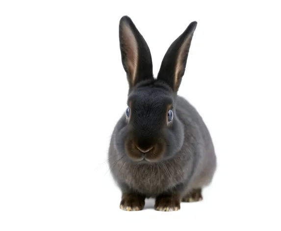 dark gray rabbit