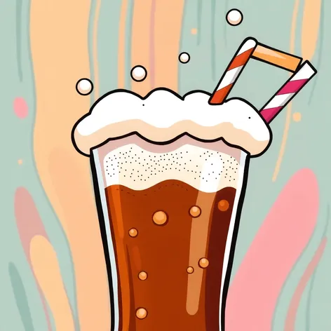 cartoon root beer