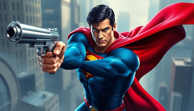 silver gun superman