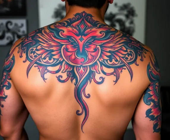 back tattoos male