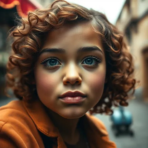 curly eyelashes