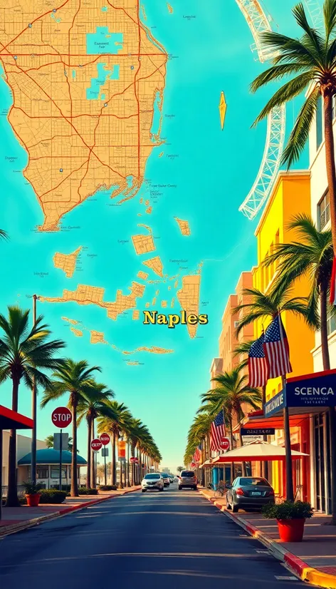 map of naples florida