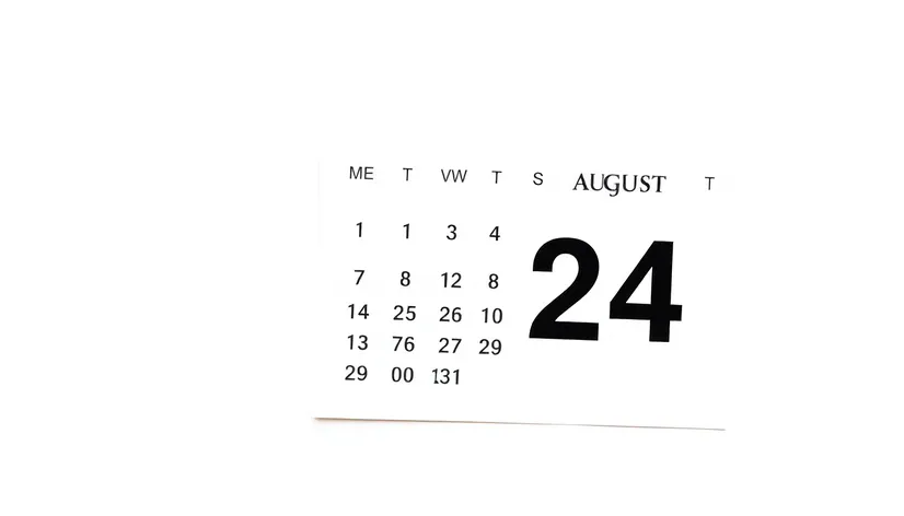 august 24 calendar