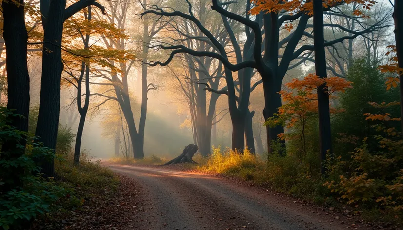 highway to dirt road