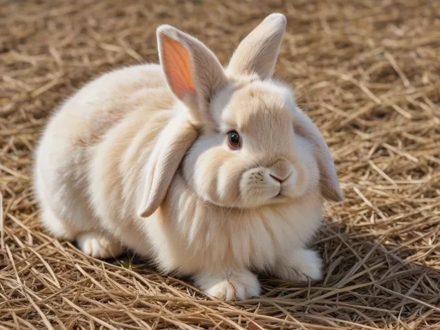fluffy rabbit